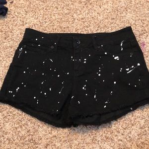 Black shorts